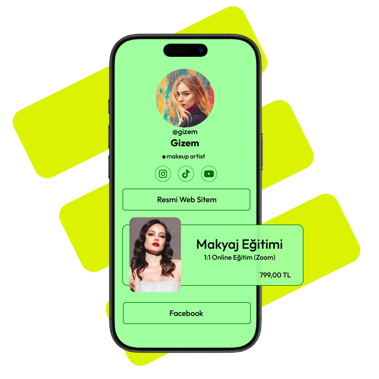Link-in-bio E-Ticaret